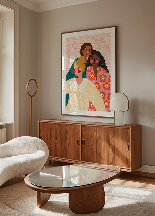 Amies de fille Poster