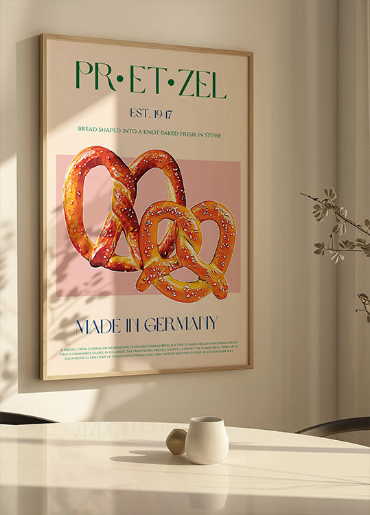 Délice de bretzel Poster