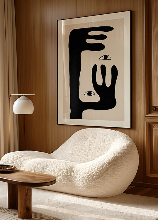 Regard surréaliste Poster