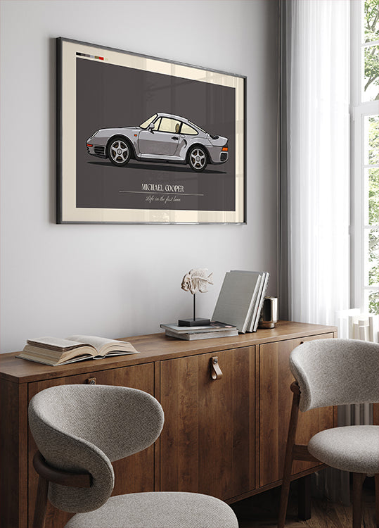 Sport Car Personal 3 Plakat - Posterbox