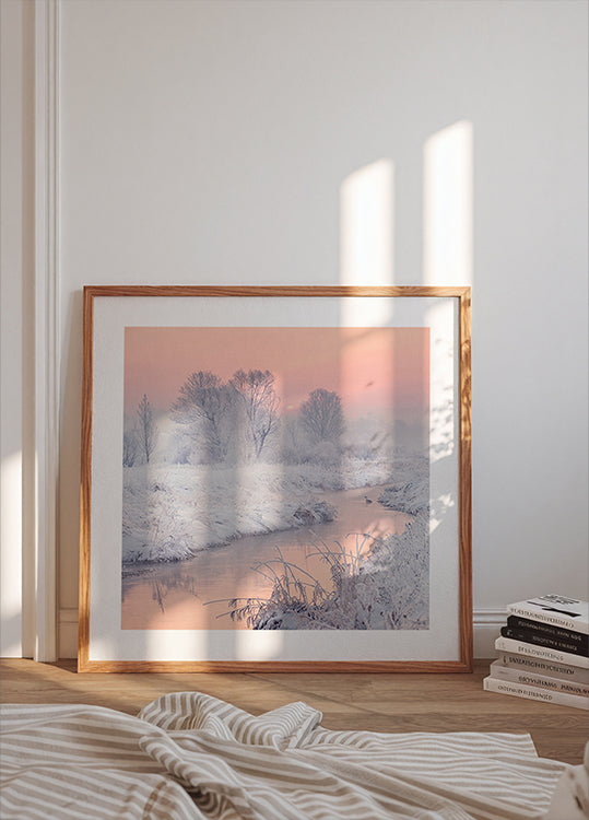 route vers le soleil Poster