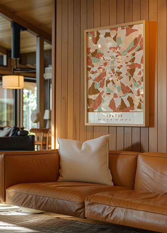 Cartes noires tons de terre 69 Poster