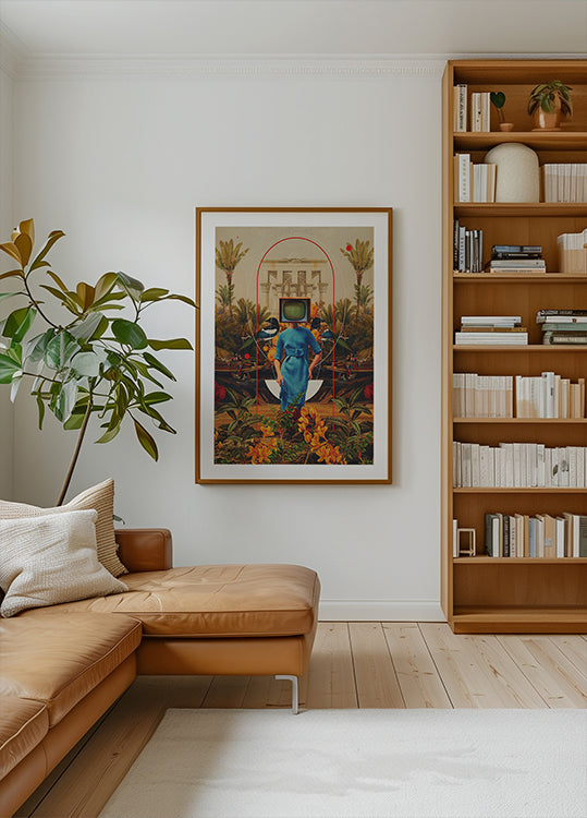 Ici les asymétries Poster