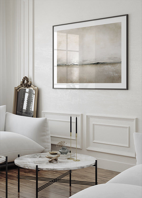 Baie de la lumière du soleil Poster