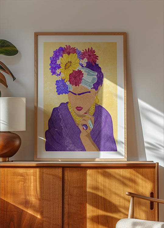 Frida et les fleurs