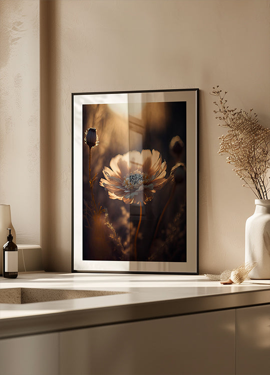 Fleur ensoleillée Poster