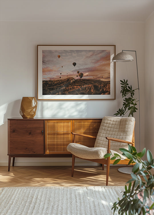 Montgolfière de Cappadoce Poster