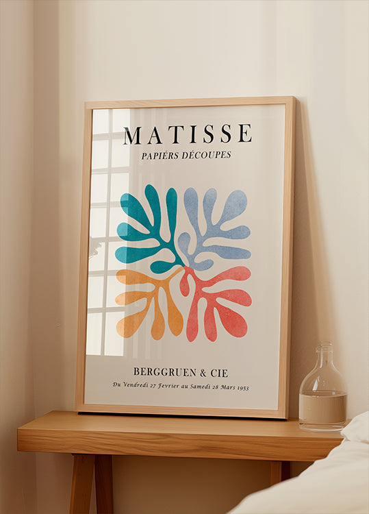Affiche florale Matisse 4