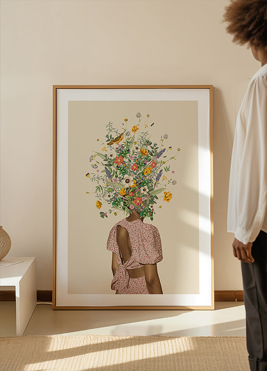 Bouquet de fleurs sauvages Poster