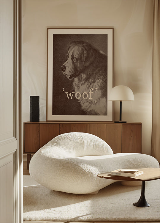 Chien de citation célèbre Poster