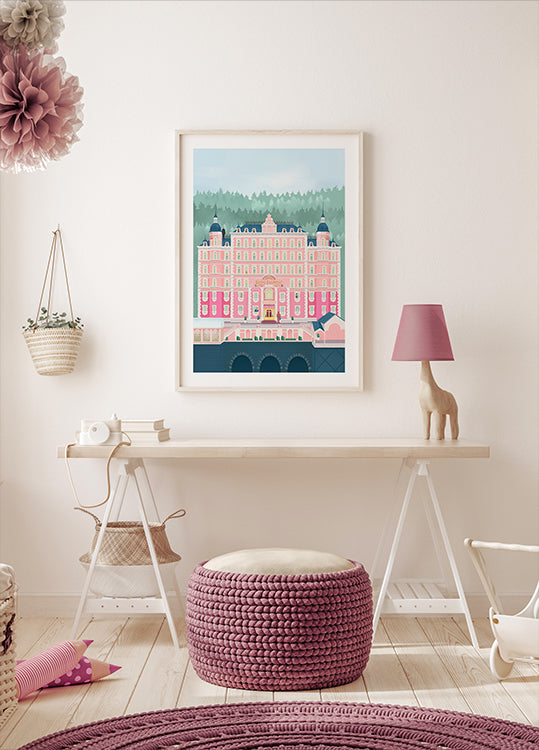 L’hôtel Grand Budapest Poster