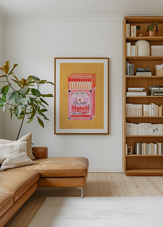 Boîte d'allumettes - L'allumette parfaite Poster
