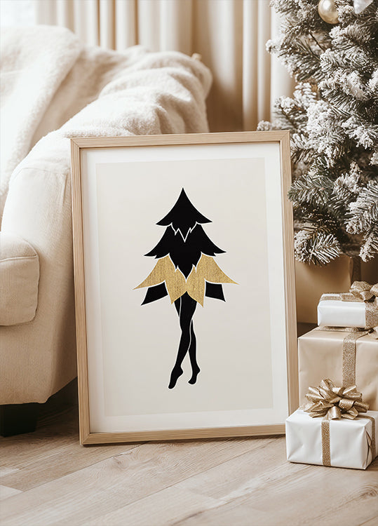 Lady Gaga à Noël (vers.2) Poster