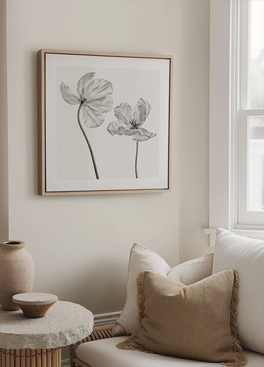 Même tulipe Poster