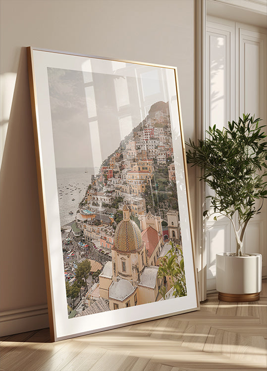 Positano Bonheur Poster