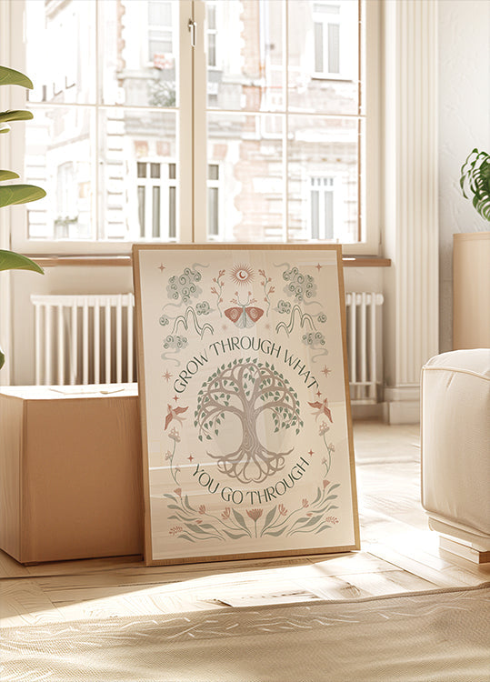 Grandir à travers Poster