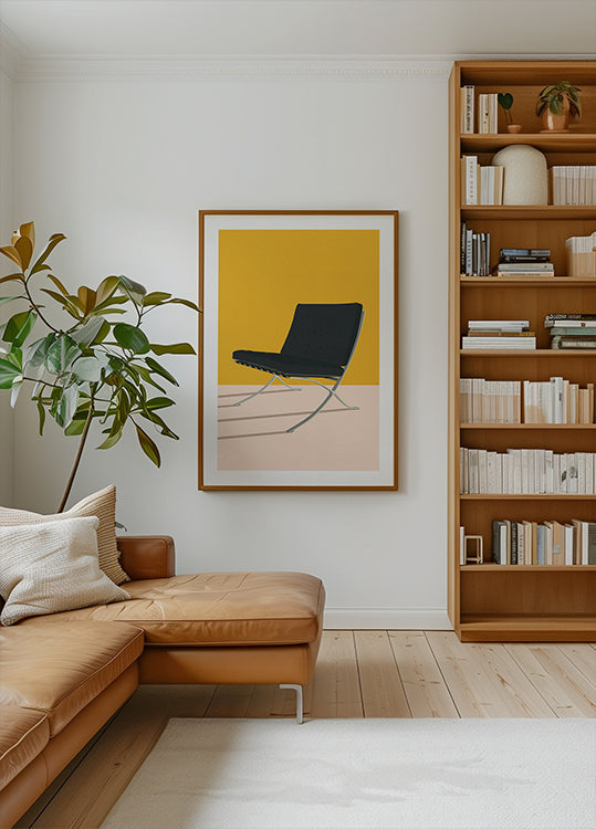 Chaise Barcelone Par Mies Van Der Rohe