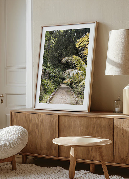 Promenade tropicale Poster