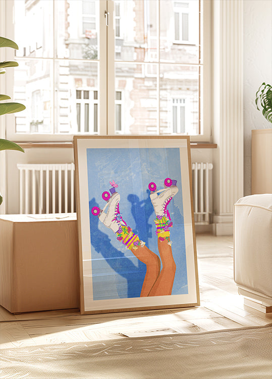 Patinez comme une fille Poster