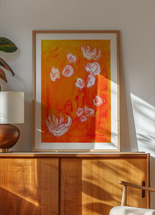 Dreamgarden6 Ocre Poster