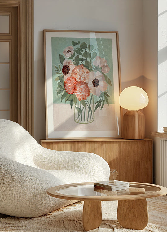 Beautés du jardin Poster