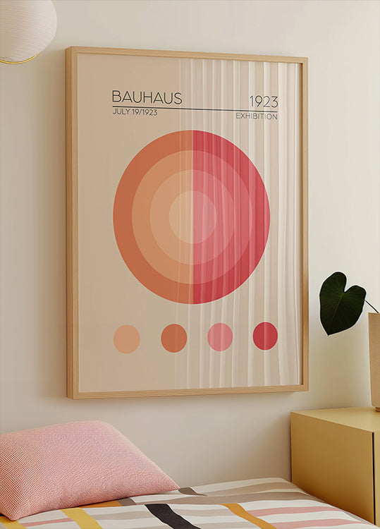 Cercles du Bauhaus Poster