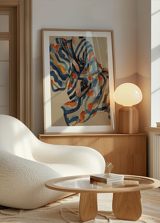 Modèles de kimono fluides