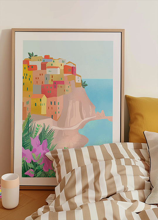 Cinque Terre, Italie Poster