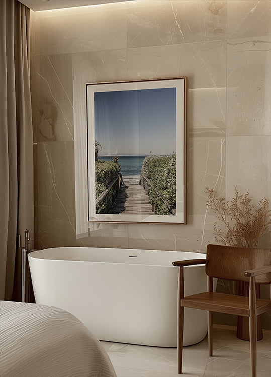 Tranquillité en bord de mer