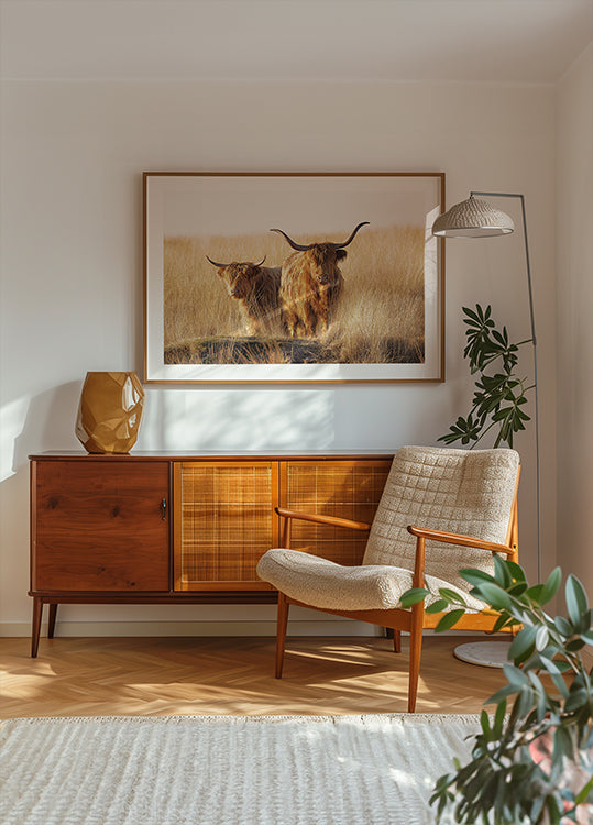 Jeunes et vieux Highlander Poster