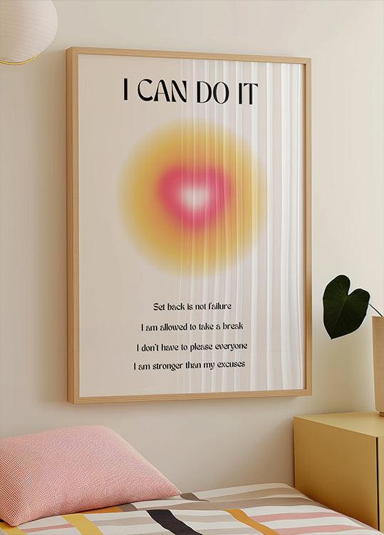 Aura de motivation Poster
