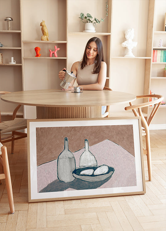 Affiche de bouteilles