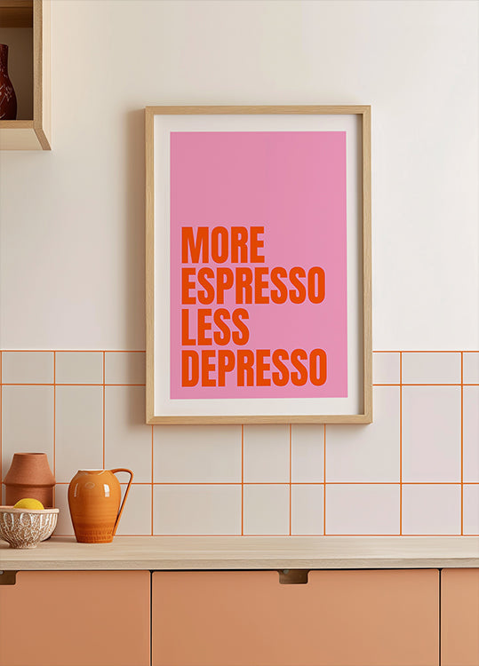 Vibes de caféine Poster