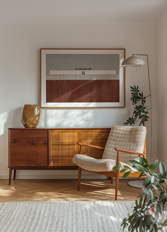 derrière le mur Poster