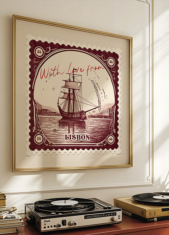 Avec amour de Lisbonne Poster