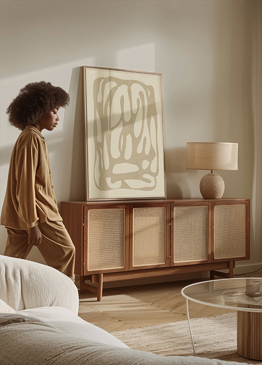 Art abstrait moderne 89 Poster