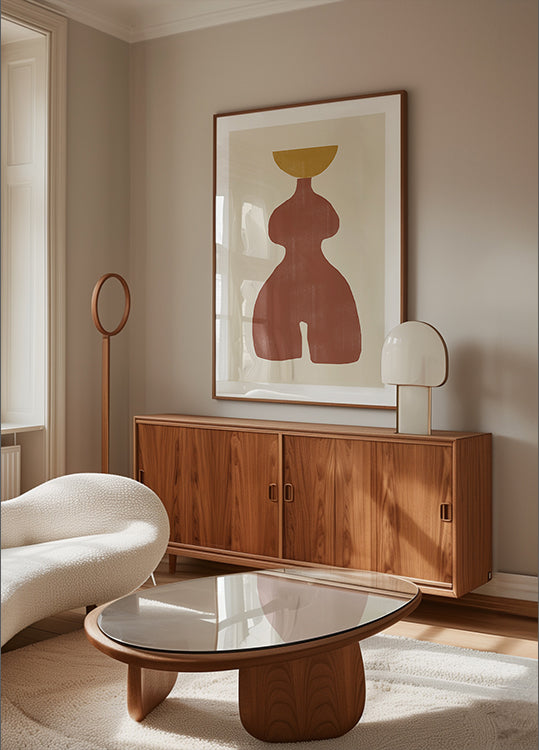 Équilibre abstrait Poster