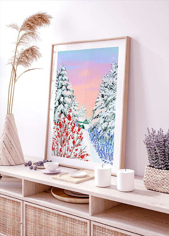 Ruisseau de cuivre Poster