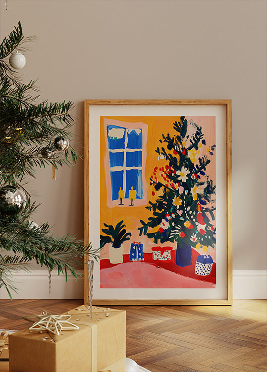 Poster Coin douillet et festif