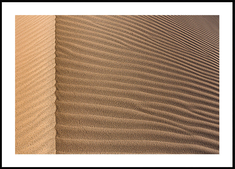 Abstract desert lines (NEW) - Posterbox