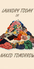 Laundry Naked Pictufy Plakat - Posterbox