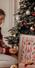 Pink Christmas Baubles Plakat - Posterbox