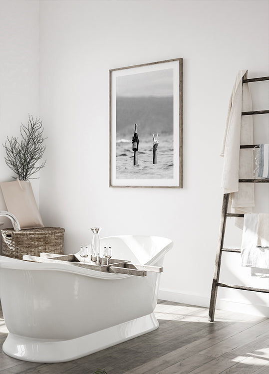 Champagne Celebration at Sea Plakat - Posterbox.dk