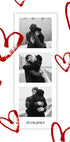 Couple Personalized Polaroid Photo Collage Plakat - Posterbox