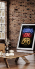Gaming Zone Plakat - Posterbox.dk