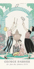 George Barbier Fashion Illustration 1920s Garden Party Plakat - Posterbox.dk