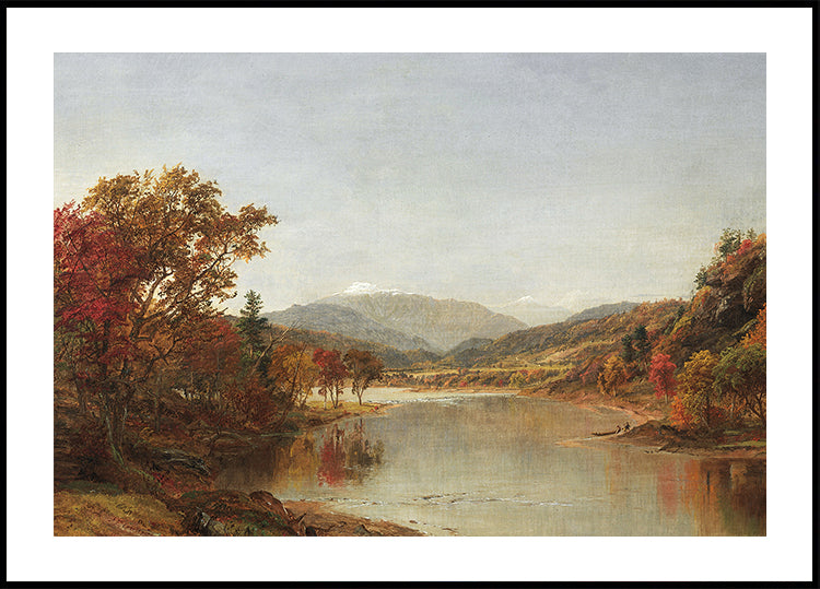 Jasper F. Cropsey - Mount Washington, New Hampshire Plakat - Posterbox.dk