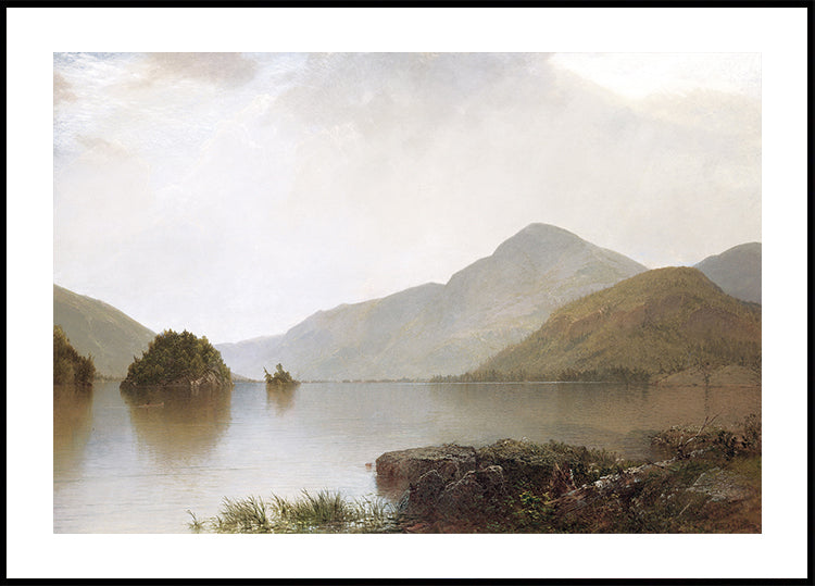 John Frederick Kensett - Lake George Plakat - Posterbox.dk