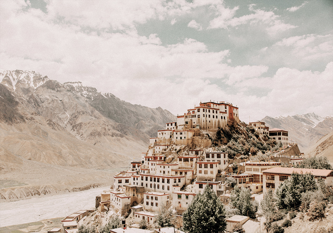 Key Monastery in the Himalayas Plakat - Posterbox.dk
