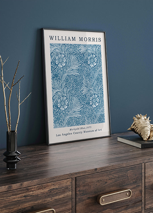 Marigold Blue Plakat - Posterbox.dk